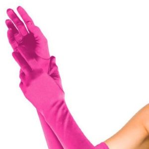 Hot Pink Long Gloves!